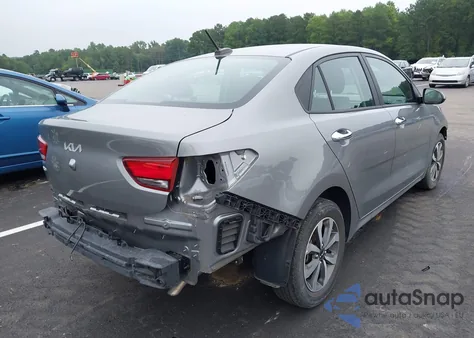 2022 Kia Rio S from USA, damaged, VIN 3KPA24AD8NE464174